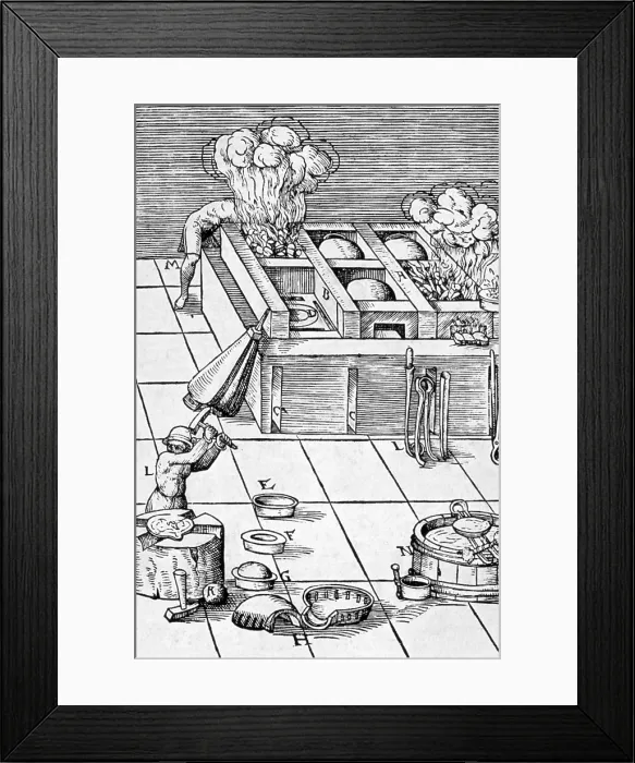 Framed Print : Purifying Silver Framed Print : Purifying Silver
