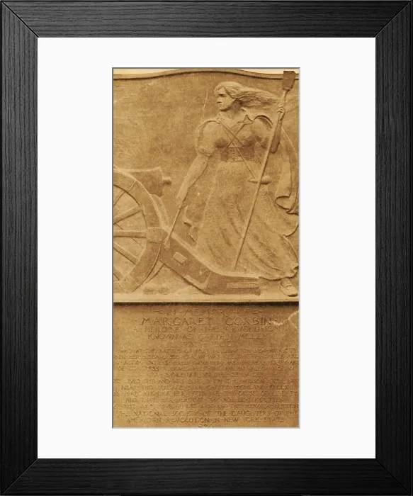 Framed Print : Margaret Corbin, American Patriot Framed Print : Margaret Corbin, American Patriot