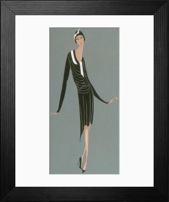 Framed Print : Jeanne Lanvin Design, 1920 Framed Print : Jeanne Lanvin Design, 1920