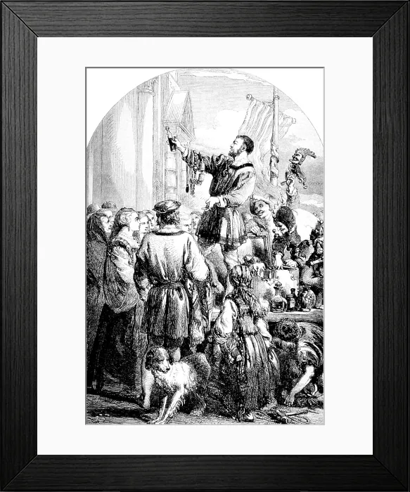 Framed Print : Bartolomeo, The Charlatan Framed Print : Bartolomeo, The Charlatan
