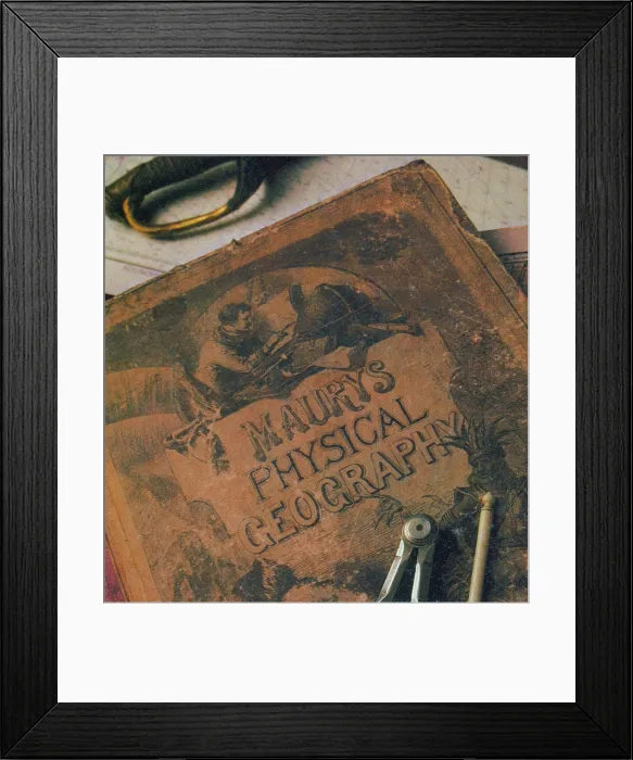 Framed Print : Maury's Physical Geography Framed Print : Maury's Physical Geography