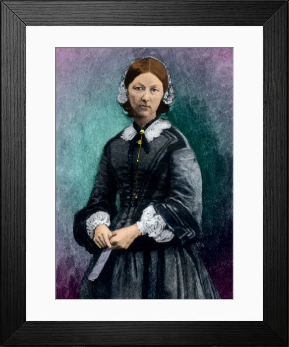 Framed Print : Florence Nightingale, English Nurse Framed Print : Florence Nightingale, English Nurse
