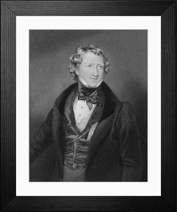 Framed Print : Thomas Wakley, English Coroner and Political Reformer