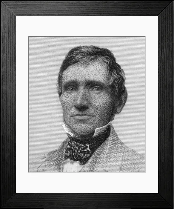 Framed Print : Charles Goodyear, American Inventor Framed Print : Charles Goodyear, American Inventor