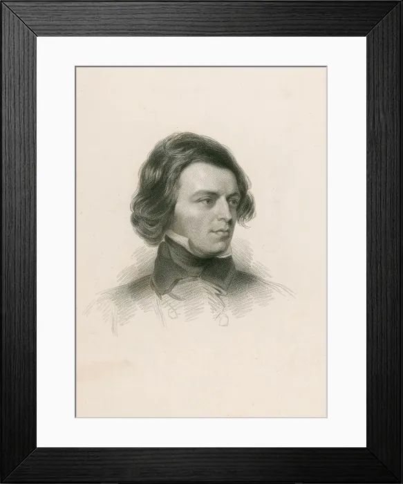 Framed Print : Alfred, Lord Tennyson, English Poet Laureate