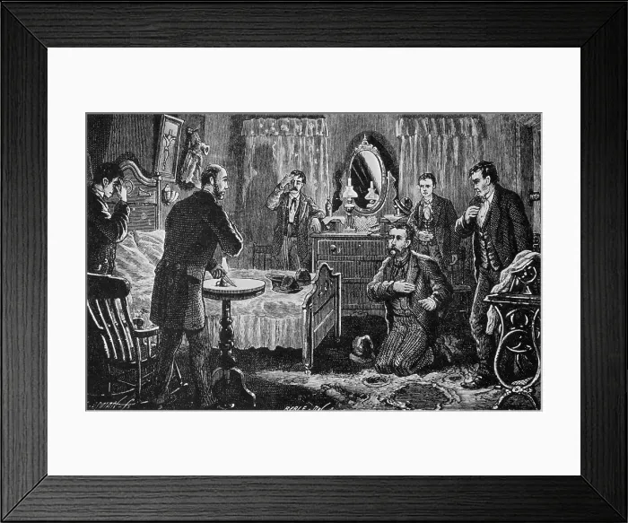 Framed Print : McParlan Initiated Into the Molly Maguires, 1874 Framed Print : McParlan Initiated Into the Molly Maguires, 1874
