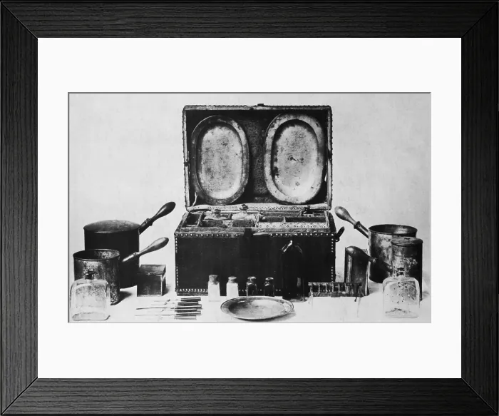 Framed Print : George Washington's Mess Kit Framed Print : George Washington's Mess Kit