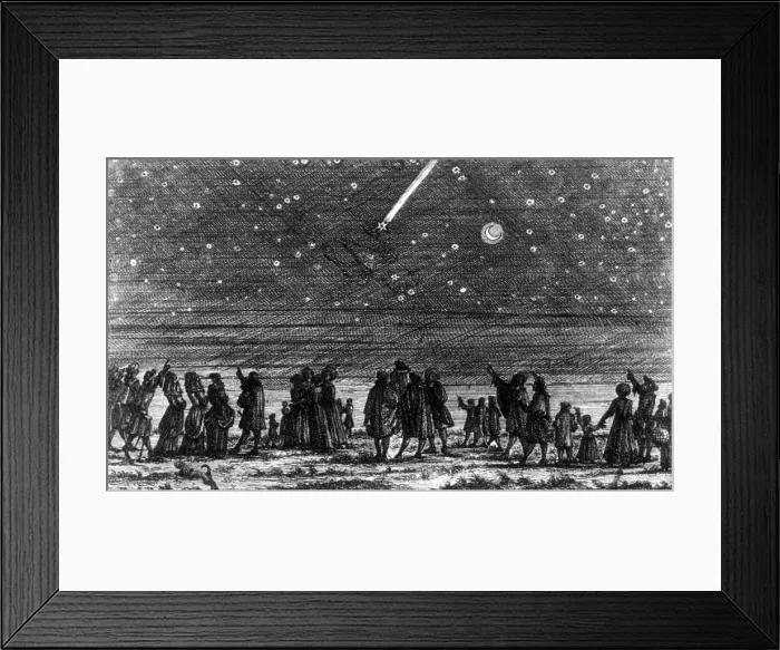Framed Print : Halley's Comet, 1682 Framed Print : Halley's Comet, 1682