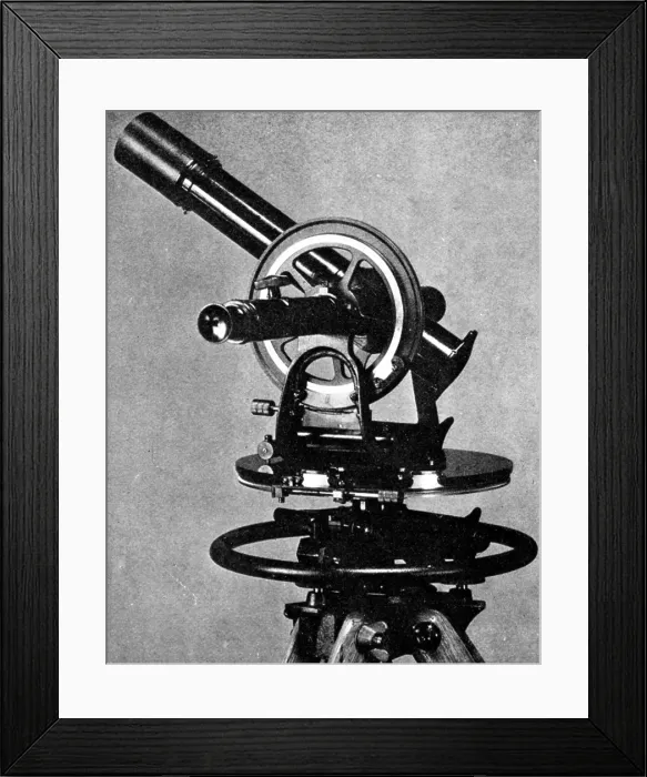 Framed Print : Theodolite, 1919