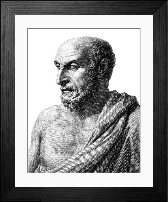 Framed Print : Democritus, Ancient Greek Polymath Framed Print : Democritus, Ancient Greek Polymath