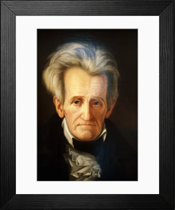 Framed Print : Andrew Jackson, 7th U.S. President Framed Print : Andrew Jackson, 7th U.S. President