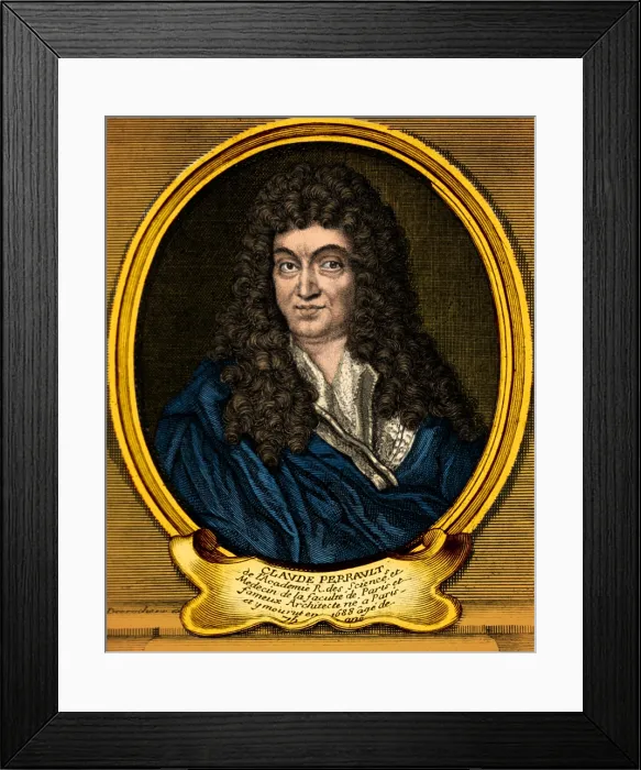 Framed Print : Claude Perrault, French Architect and Physician Framed Print : Claude Perrault, French Architect and Physician