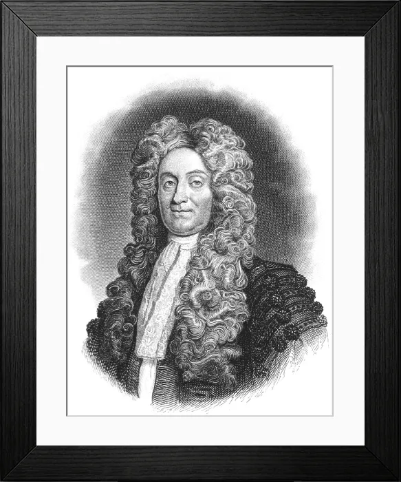 Framed Print : Hans Sloane, Irish Physician