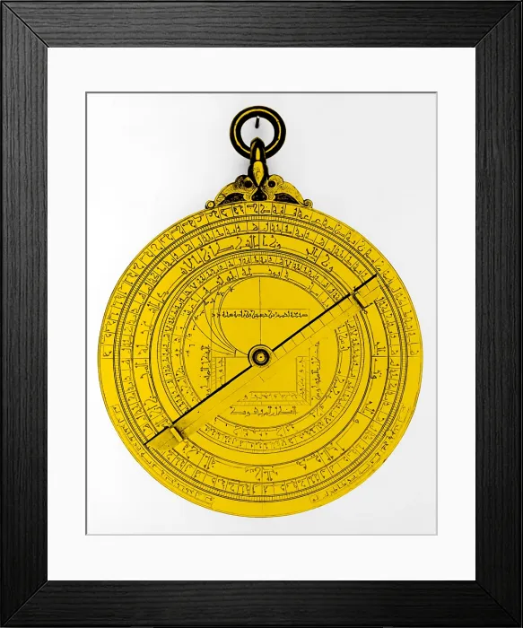 Framed Print : Astrolabe, 15th Century Framed Print : Astrolabe, 15th Century