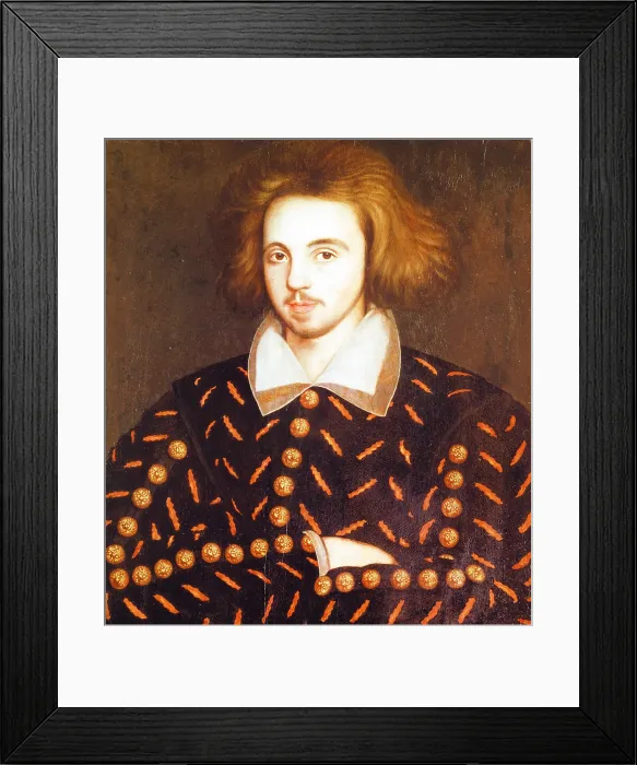 Framed Print : Christopher Marlowe, English Playwright Framed Print : Christopher Marlowe, English Playwright