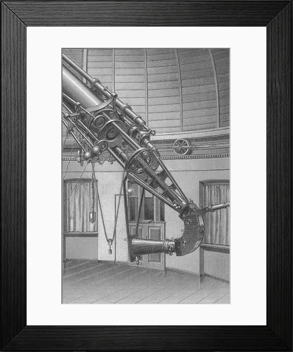 Framed Print : Spectrograph of the Astrophysical Observatory, Potsdam Framed Print : Spectrograph of the Astrophysical Observatory, Potsdam