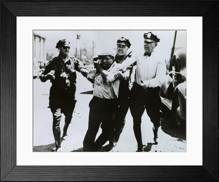 Framed Print : Memorial Day Massacre, 1937 Framed Print : Memorial Day Massacre, 1937