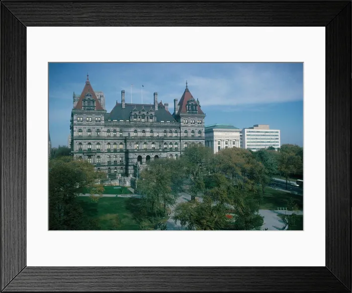 Framed Print : New York State Capitol Building Framed Print : New York State Capitol Building