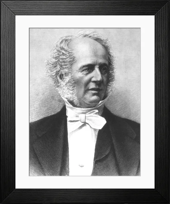Framed Print : Cornelius Vanderbilt