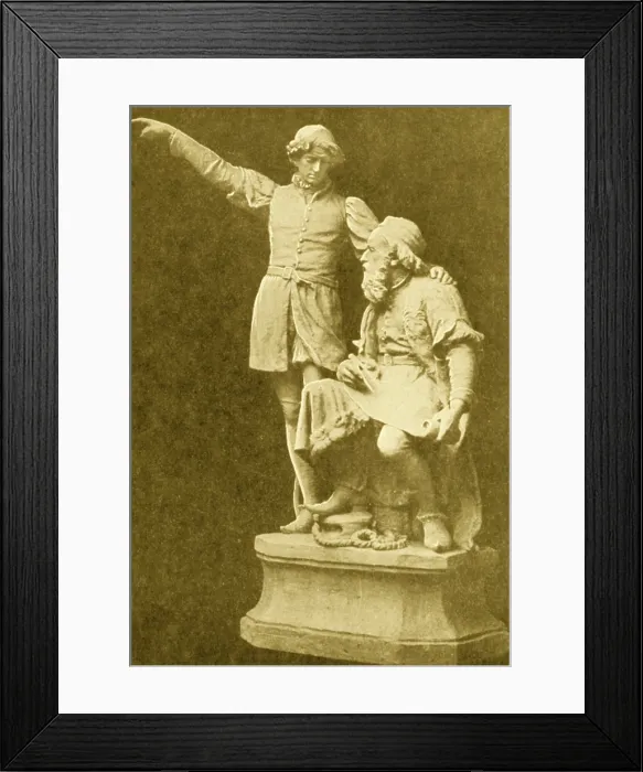 Framed Print : John and Sebastian Cabot, Italian Explorers Framed Print : John and Sebastian Cabot, Italian Explorers