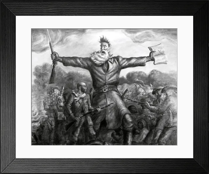 Framed Print : John Brown, American Abolitionist