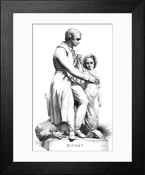 Framed Print : Marie Francois Xavier Bichat, French Histologist Framed Print : Marie Francois Xavier Bichat, French Histologist