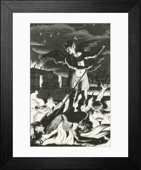 Framed Print : John Milton's 'Paradise Lost' Framed Print : John Milton's 'Paradise Lost'