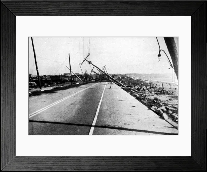 Framed Print : New England Hurricane Damage, 1938 Framed Print : New England Hurricane Damage, 1938
