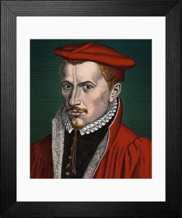 Framed Print : Cornelius Gemma, Belgian Astronomer Framed Print : Cornelius Gemma, Belgian Astronomer