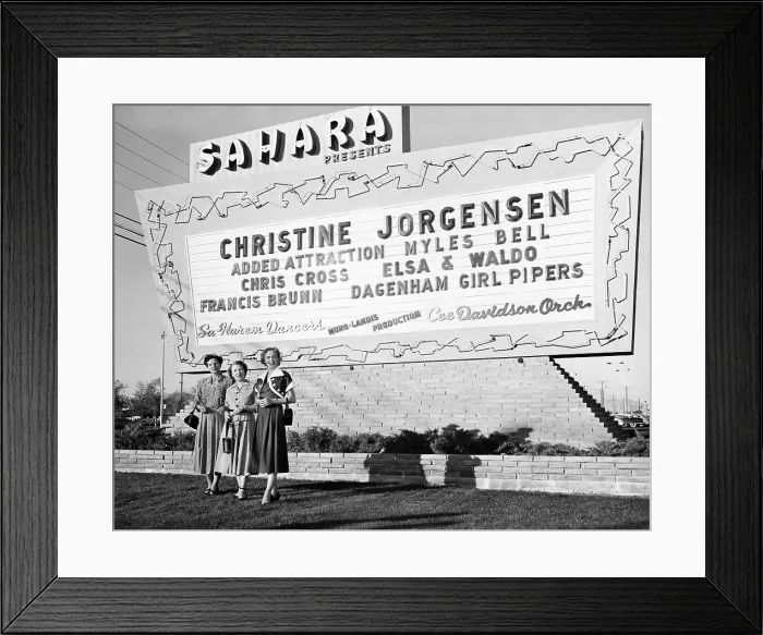 Framed Print : Christine Jorgensen Framed Print : Christine Jorgensen
