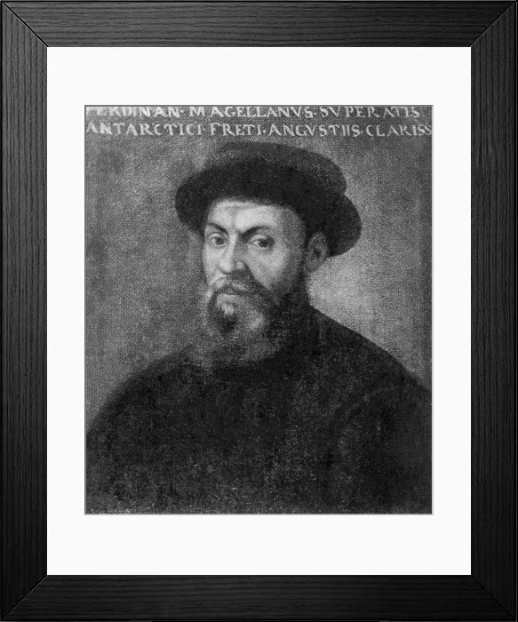 Framed Print : Ferdinand Magellan, Portuguese Explorer