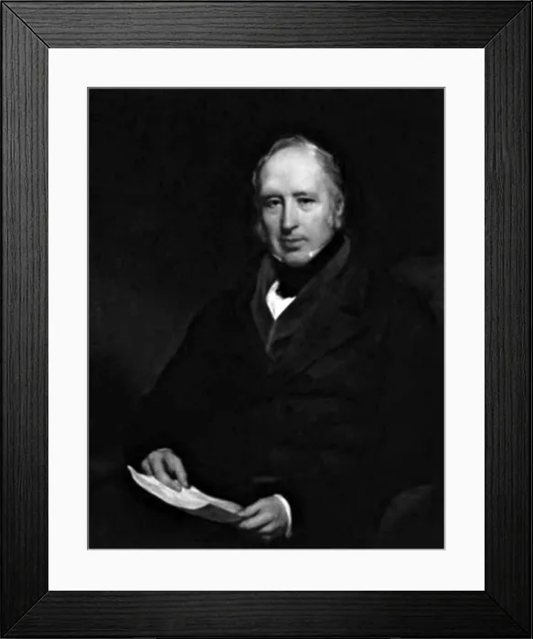 Framed Print : George Cayley, English Aviation Engineer Framed Print : George Cayley, English Aviation Engineer