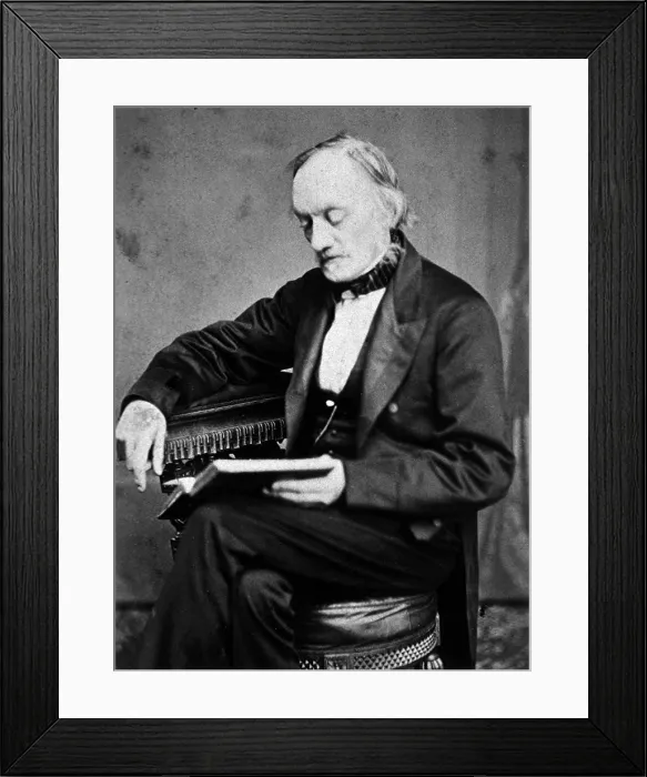 Framed Print : Richard Owen, English Paleontologist Framed Print : Richard Owen, English Paleontologist