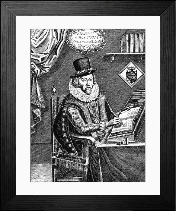 Framed Print : Francis Bacon, English Polymath Framed Print : Francis Bacon, English Polymath