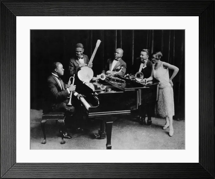 Framed Print : The Hot Five