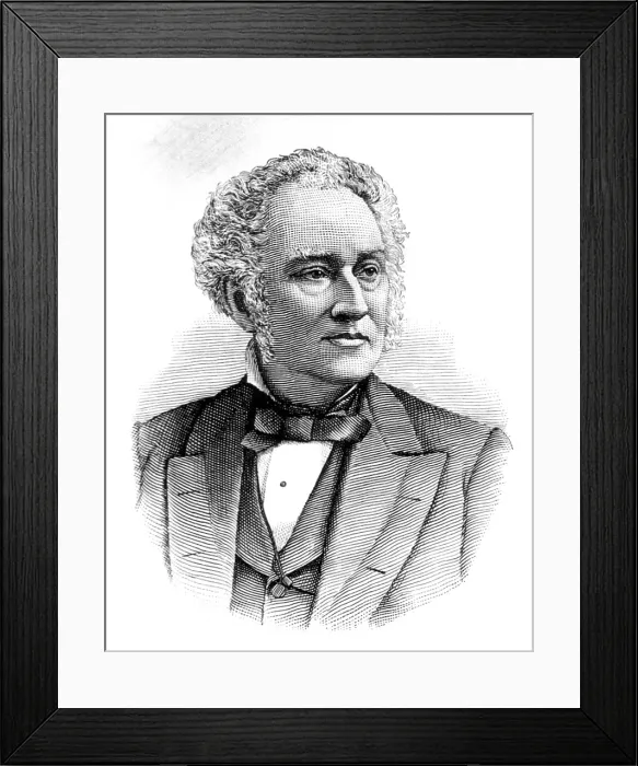 Framed Print : Samuel David Gross, American Surgeon and Anatomist Framed Print : Samuel David Gross, American Surgeon and Anatomist