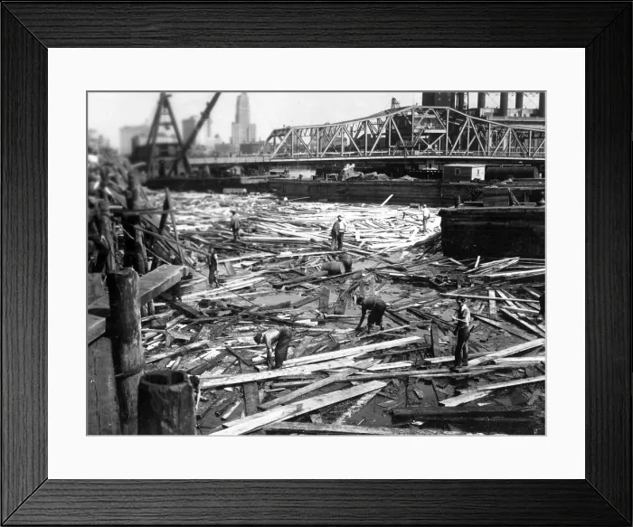 Framed Print : New England Hurricane Damge, 1938 Framed Print : New England Hurricane Damge, 1938