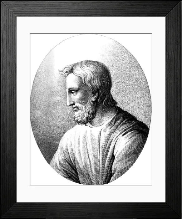 Framed Print : Pedanius Dioscorides, Ancient Greek Physician