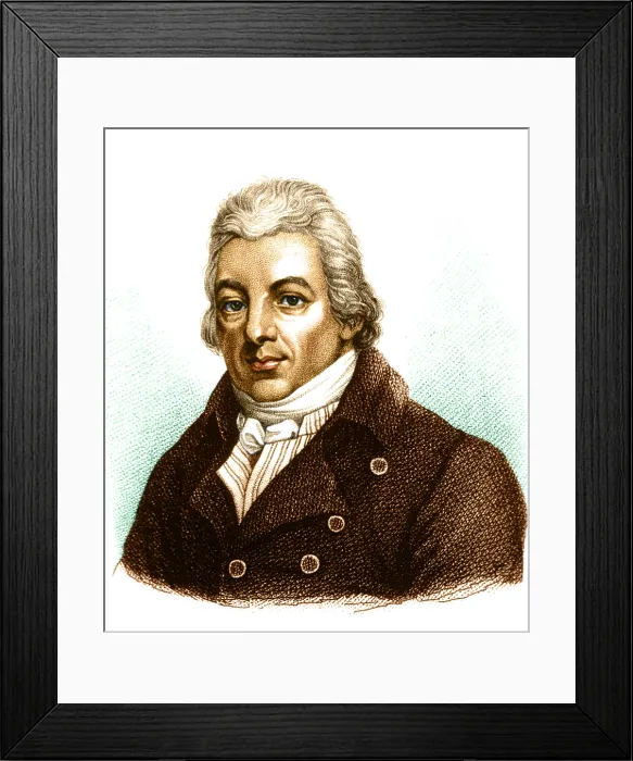 Framed Print : Edward Jenner, English Physician Framed Print : Edward Jenner, English Physician