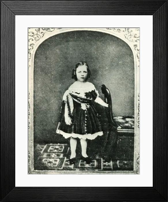Framed Print : Young Oscar Wilde, 1850s Framed Print : Young Oscar Wilde, 1850s