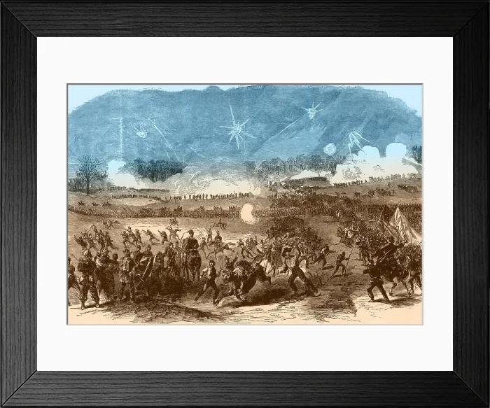 Framed Print : Battle of Chancellorsville, 1863 Framed Print : Battle of Chancellorsville, 1863