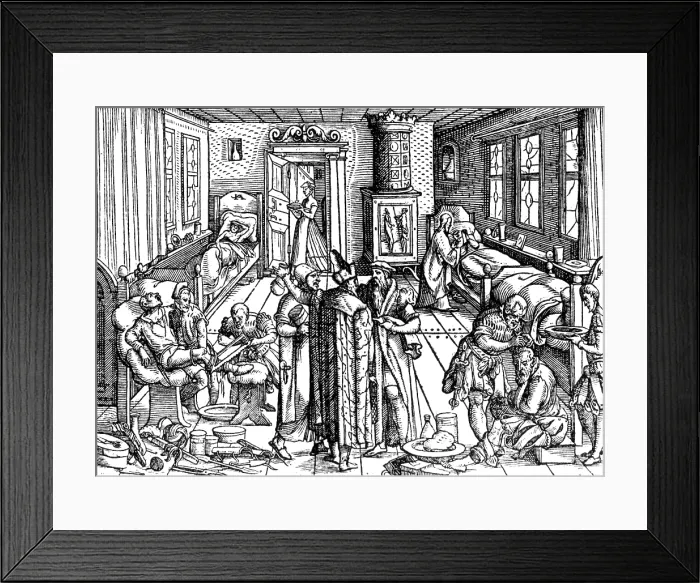 Framed Print : Paracelsus Opus Chyrurgicum, Title Page, 1565 Framed Print : Paracelsus Opus Chyrurgicum, Title Page, 1565
