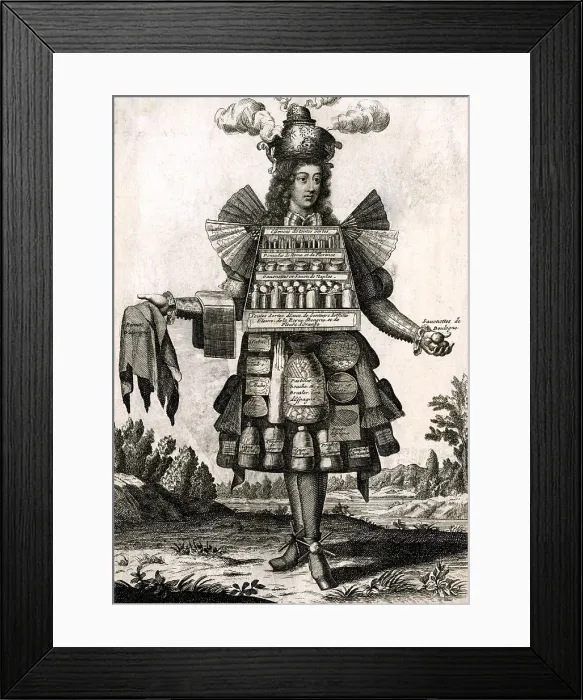 Framed Print : The Perfumist, 17th Century Framed Print : The Perfumist, 17th Century
