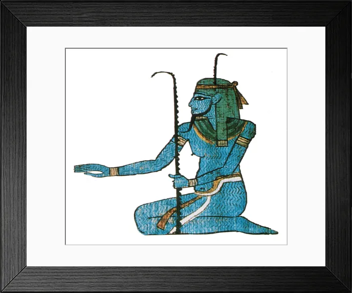 Framed Print : Hapi, Egyptian Fertility God Framed Print : Hapi, Egyptian Fertility God