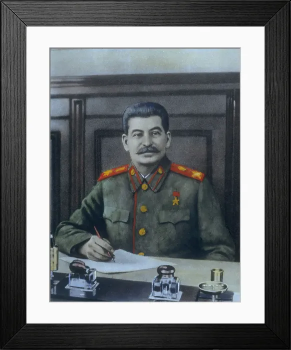 Framed Print : Joseph Stalin, Premier of Soviet Union Framed Print : Joseph Stalin, Premier of Soviet Union