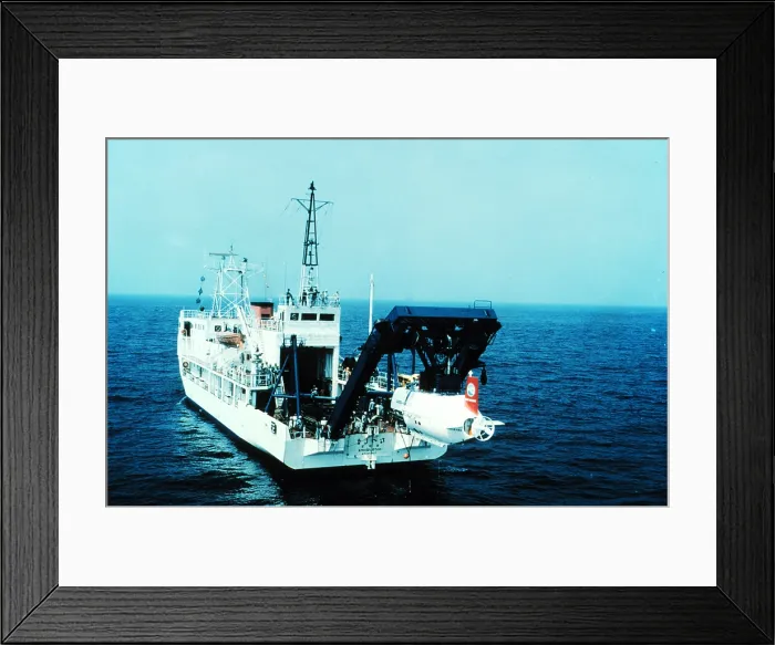 Framed Print : Research Vessel Natsushima