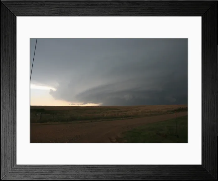 Framed Print : Supercell Thunderstorm Framed Print : Supercell Thunderstorm