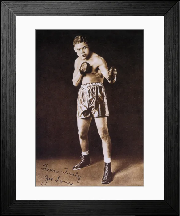 Framed Print : Joe Louis, American Boxer Framed Print : Joe Louis, American Boxer