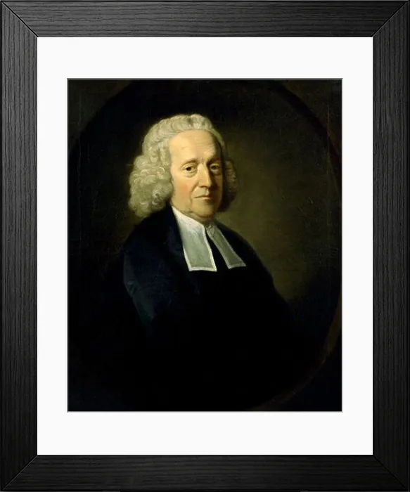 Framed Print : Stephen Hales, English Botanist and Physiologist