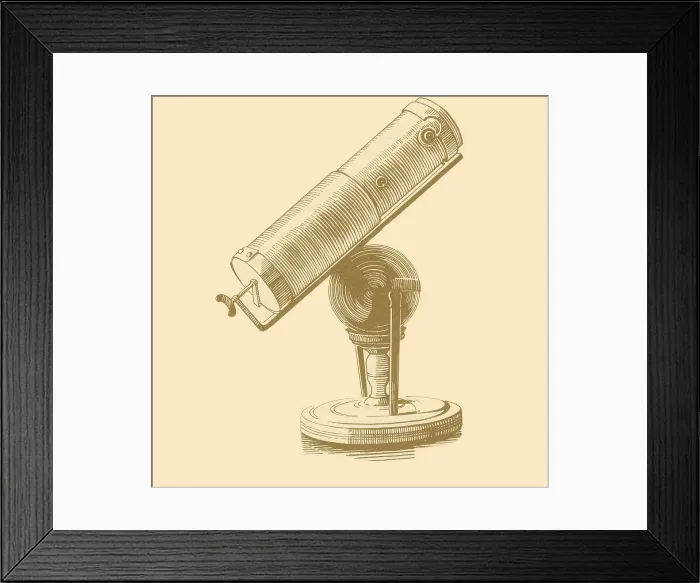 Framed Print : Newton's little reflector Framed Print : Newton's little reflector